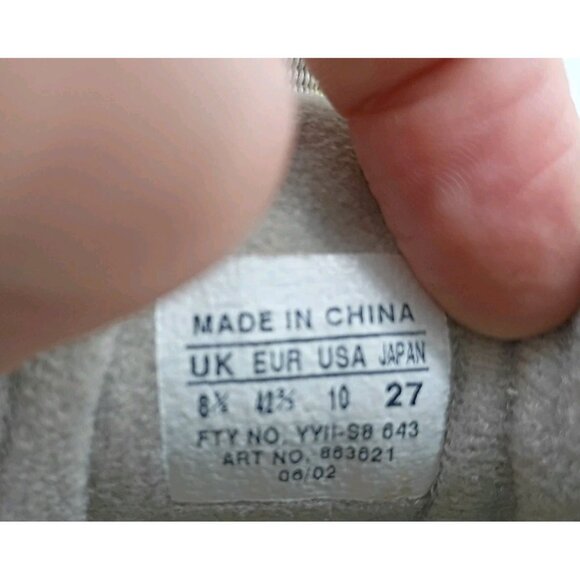 Vintage‎ SALOMON Womens Tan Suede Hiking Contragrip Shoes Sz 10 Med Y2K Sneakers - Picture 8 of 9